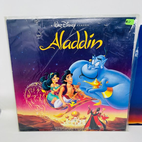 Walt‎ Disney Animated Classic Aladdin Laserdisc PILA-1278 Japanese - Picture 2 of 8